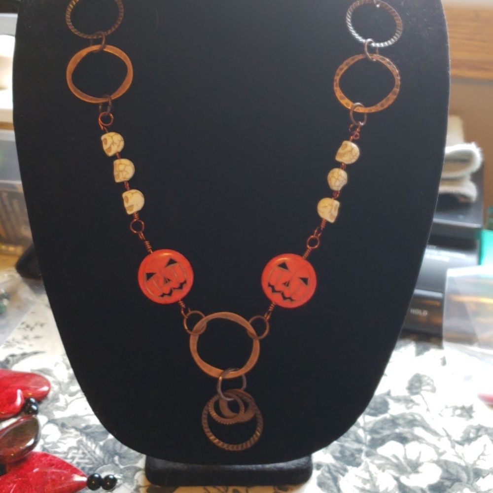 Halloween semi precious jewelry